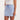 French Blue & White Seersucker | On Model | Side
