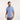 French Blue & Mint Stripe | On Model | Side
